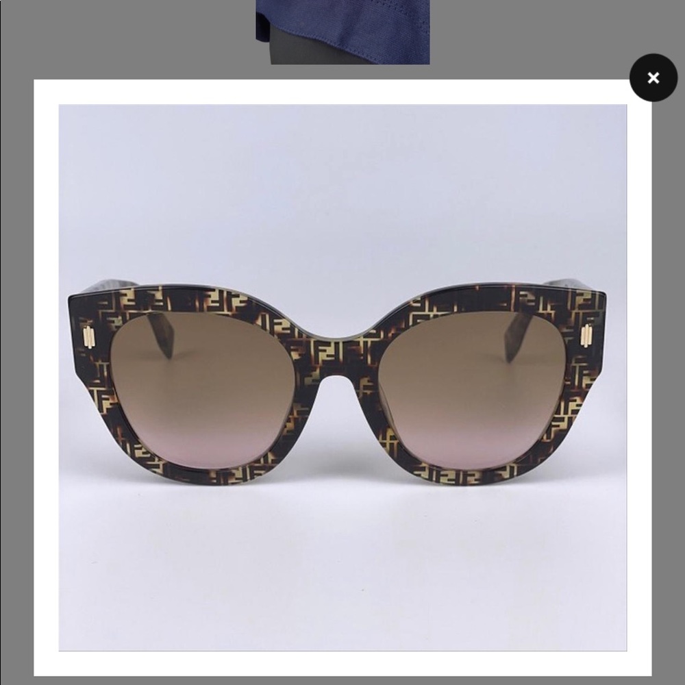 New Fendi sunglasses in brown